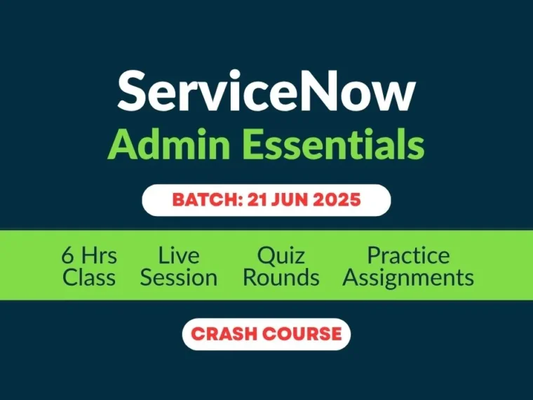 ServiceNow Admin Essentials